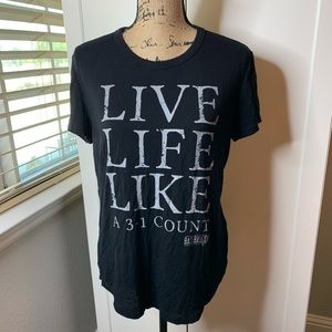 Women’s Baseballism Live Life Graphic T-Shirt